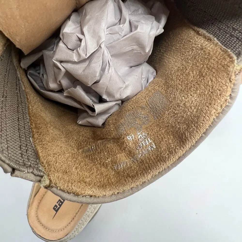 Earth Women's Size 9D Taupe Mules Nubuck Western Detailed